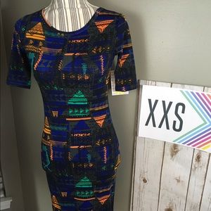 LuLaRoe Julia pencil dress NWT